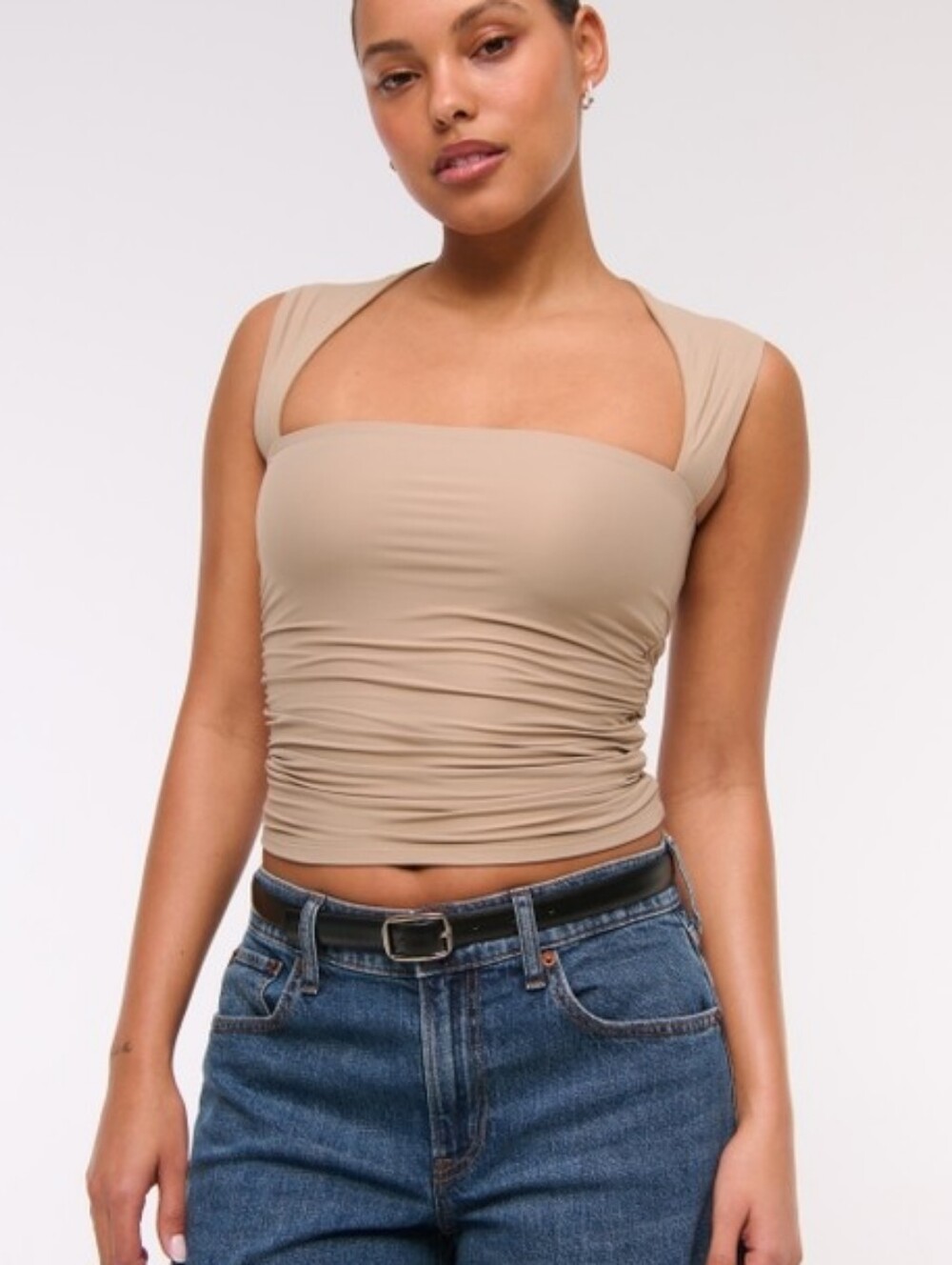 A&F Ava Soft Matte Seamless Top - Picture 8 of 8